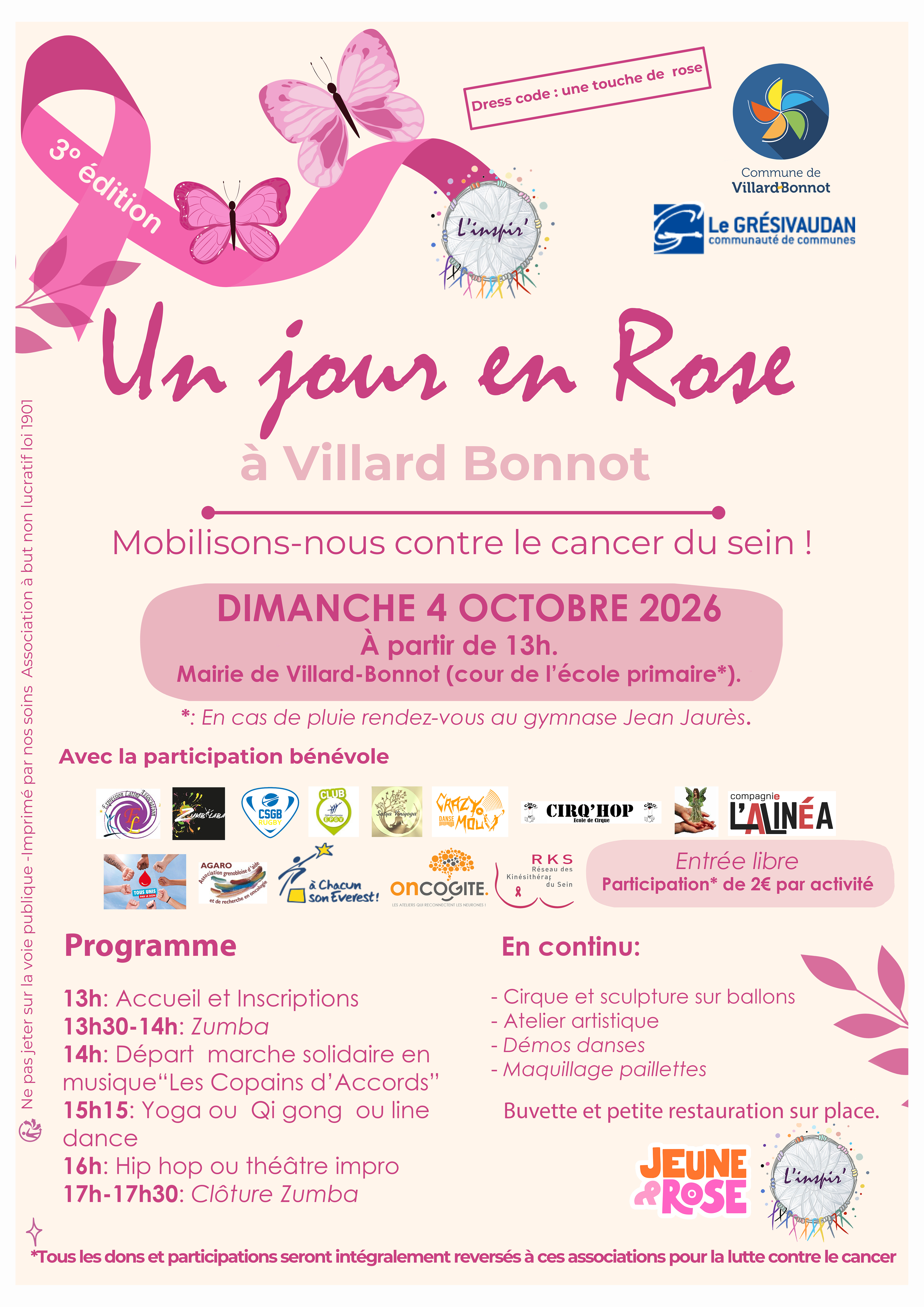Un Jour en Rose - 3ème édition