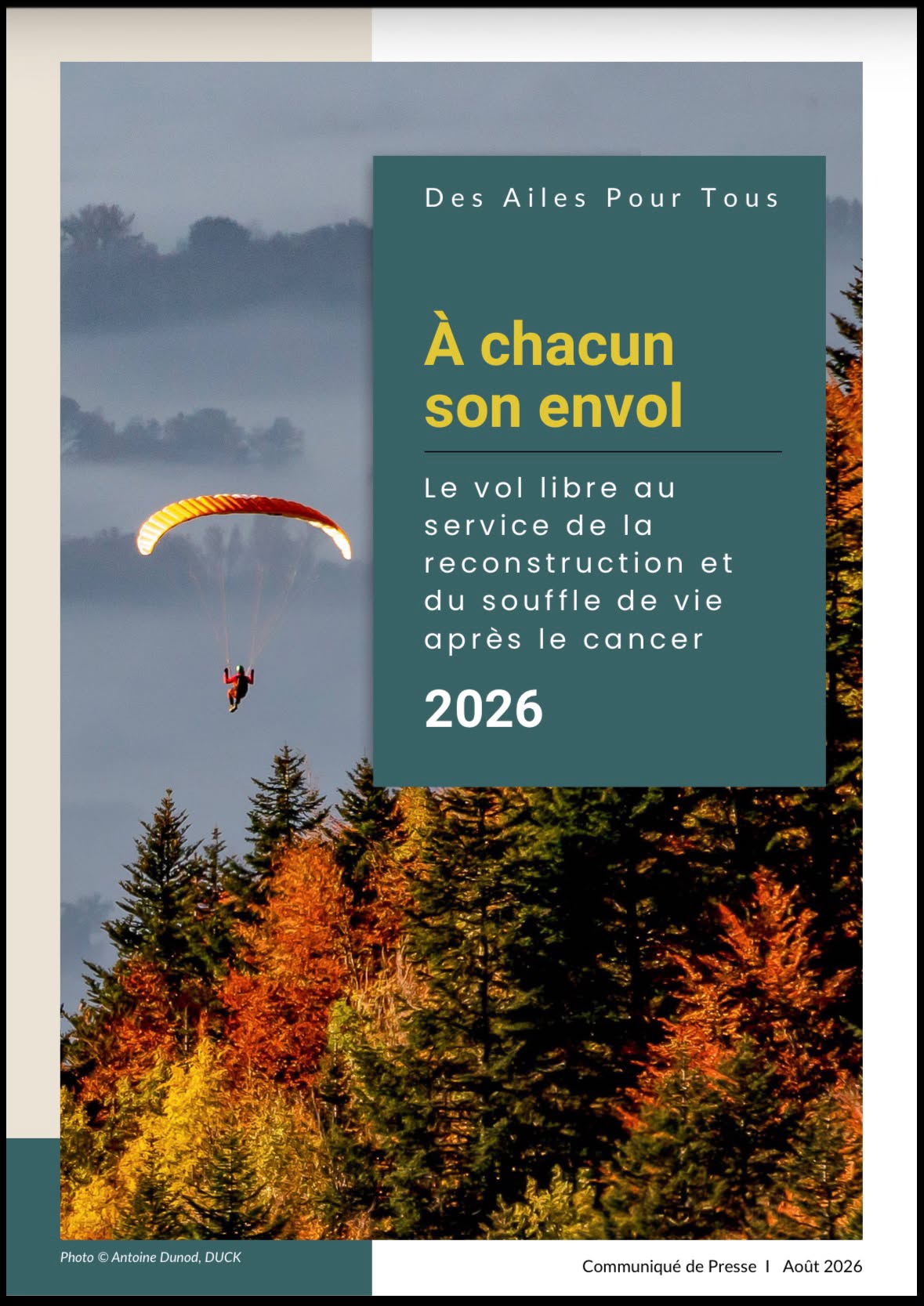 Nouveau projet : A Chacun Son Envol