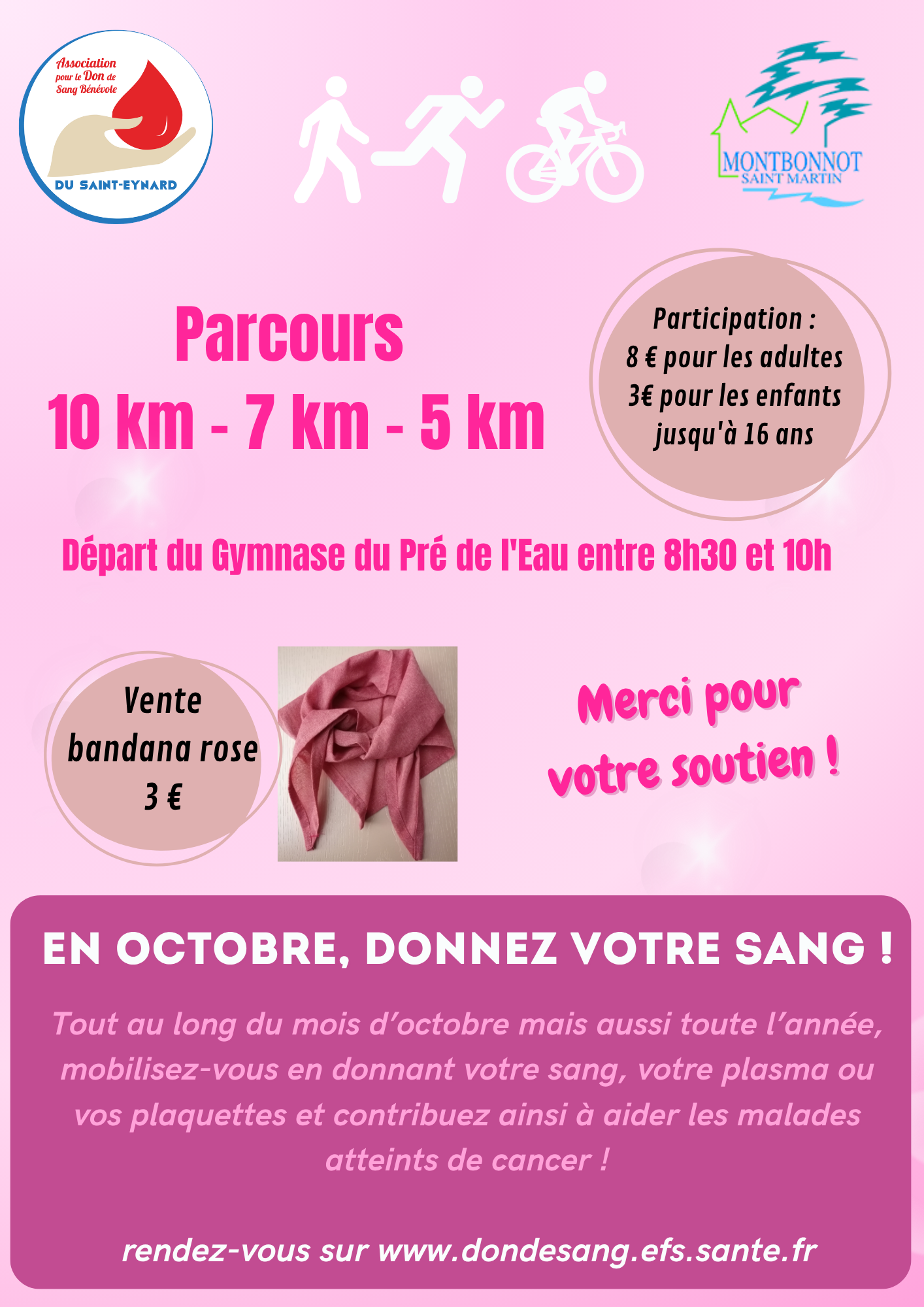 Marcher, Courir ou pédaler avec l'ADSB